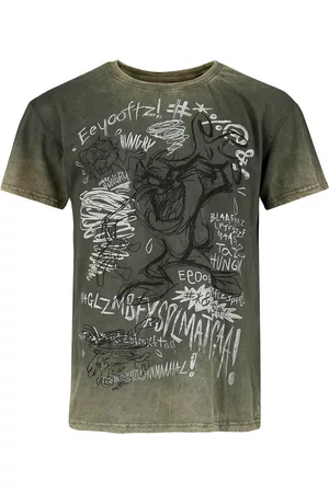 LOONEY TUNES T-paita - Tasmanian Tuholainen - S- L - varten Miehet