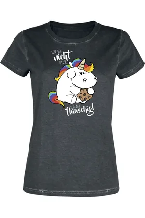 Chubby Unicorn Yksisarvinen T-paita - I