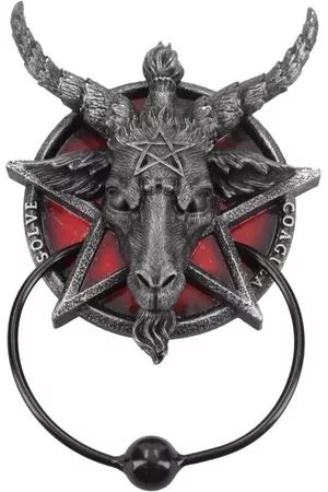 Nemesis Now Gootti Ovikoriste - Baphomet Door Knocker - varten