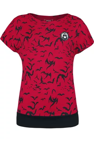 Gothicana Gootti T-paita - Gothicana X Emily the Strange T-paita - S- XL - varten Naiset