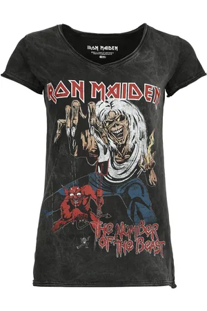 Iron Maiden T-paita - The number of the beast - S- 4XL - varten Naiset