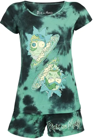 Rick and Morty Pyjama - Glitch - S - varten Naiset