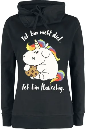 Chubby Unicorn Yksisarvinen Svetari - Ich bin nicht dick. Ich bin flauschig. - S - varten Naiset