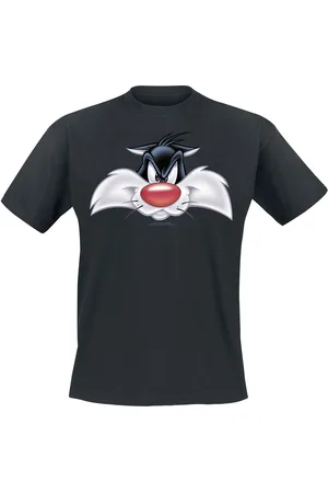 LOONEY TUNES T-paita - Sylvester - Big Face - M- 5XL - varten Miehet