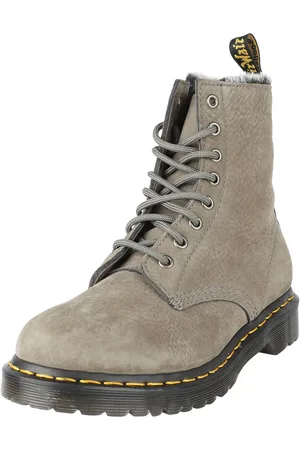Dr. Martens Varsikengät - 1460 Serena - Nickel Grey Milled Nubuck WP maiharit - EU37 - varten Naiset
