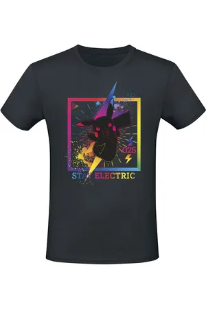 Pokemon Gaming T-paita - Pikachu - Regenbogen - S- XXL - varten Miehet