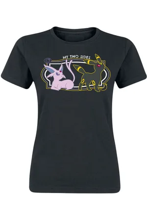 Pokemon Gaming T-paita - Psiana & Nachtara - My Two Sides - S- XXL - varten Naiset