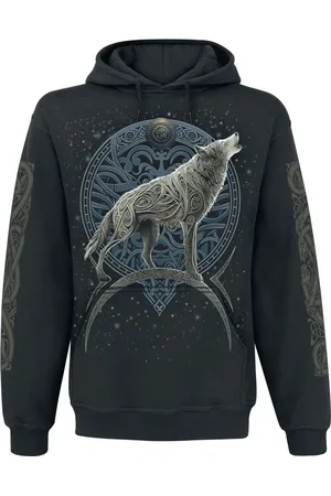 Spiral Huppari - Celtic Wolf - S- 4XL - varten Miehet
