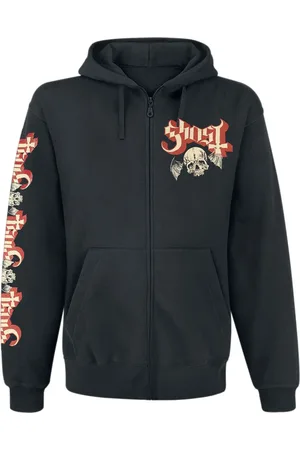 Ghost Vetoketjuhuppari - Distressed Papa Skull - S- XL - varten Miehet