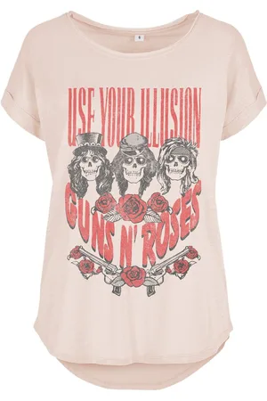 Guns N´Roses T-paita - Use Your Illusion Roses - M- XXL - varten Naiset