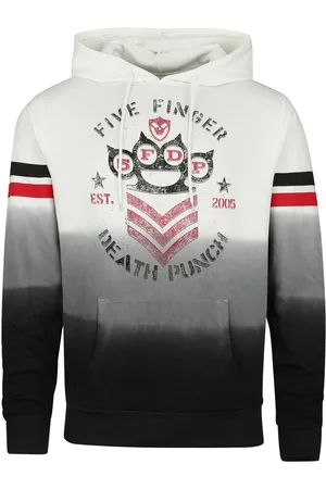 Five Finger Death Punch Huppari - Punch Shield Dip Dye - S- XL - varten Miehet