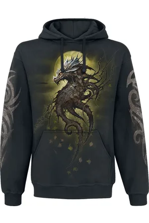 Spiral Huppari - Oak Dragon - S- XXL - varten Miehet