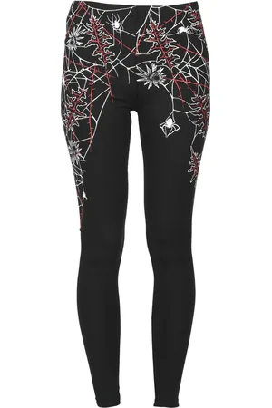 Gothicana Gootti Leggingsit - Leggingsit hämähäkinseitillä - S - varten Naiset