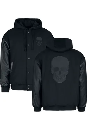 EMP Baseball-takki - Baseball-takki keinonahkaisilla koristeilla - M- XXL - varten Miehet