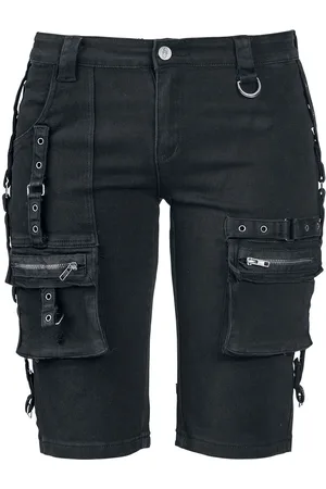 Gothicana Shortsit - Reisitaskuhousut soljilla - 27- 34 - varten Naiset