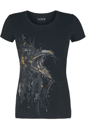 EMP T-paita - Naisten T-paita korppipainatuksella - S- 4XL - varten Naiset