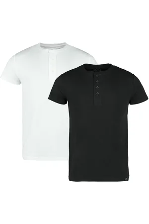 EMP T-paita - Henley-T-paidat (2 kpl setti) - S- XXL - varten Miehet