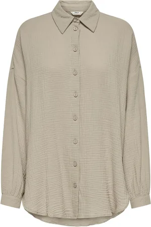 ONLY Pitkähihainen - Onlthyra Oversized Shirt NOOS - XS- S - varten Naiset
