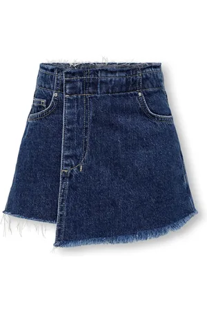 ONLY Shortsit - Kogviola RW WB DNM Skort - 128- 164 - varten lapset