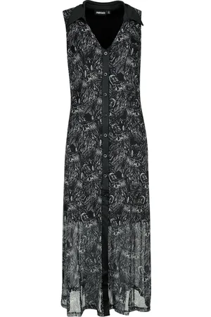 Jawbreaker Pitkä mekko - Night Owl Maxi Dress - XS- XL - varten Naiset