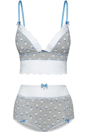 VIVE MARIA Rintaliivit - Blue Rose Set - XS- XXL - varten Naiset