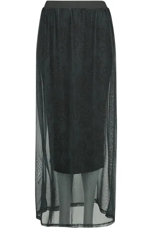 Outer Vision Pitkä hame - Roses - S- XXL - varten Naiset