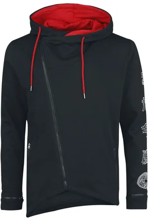 Gothicana Gootti Vetoketjuhuppari - Semyaza - S- XXL - varten Miehet