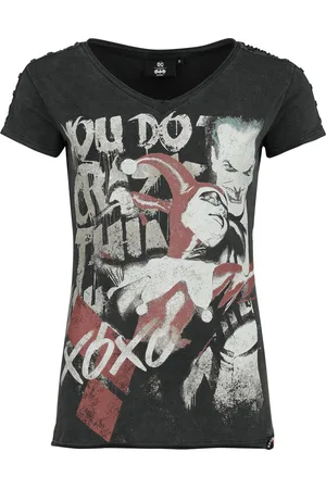 Batman T-paita - Harley Quinn & Joker - L- XXL - varten Naiset