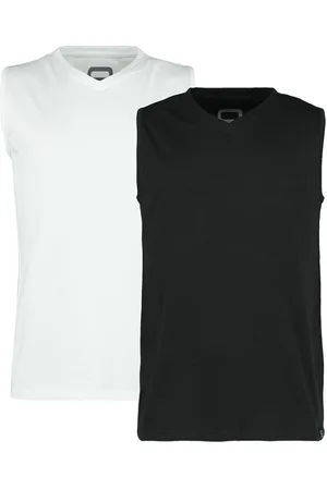 RED by EMP Tank-toppi - Liivit (2 kpl setti) - S- XXL - varten Miehet