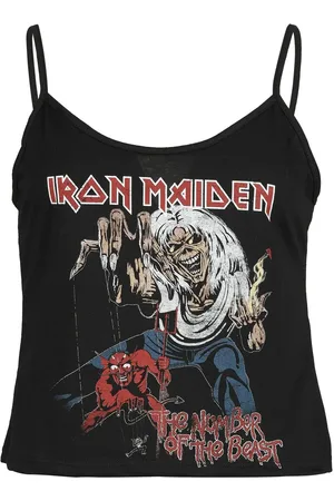 Iron Maiden Toppi - The number of the beast - S- XXL - varten Naiset