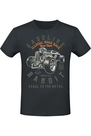 GASOLINE BANDIT Rockabilly T-paita - Pedal To The Metal - S- 4XL - varten Miehet