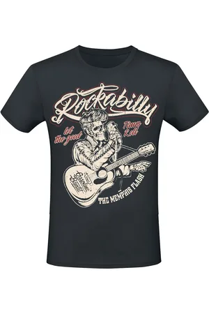 GASOLINE BANDIT Rockabilly T-paita - Memphis Flash - S- 4XL - varten Miehet