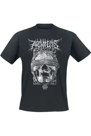 Architects T-paita - Blindfolded Skull - S- XXL - varten Miehet