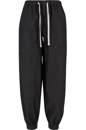 Urban classics Collegehousut - Ladies Light Denim Joggers verkkarit - XS- 4XL - varten Naiset