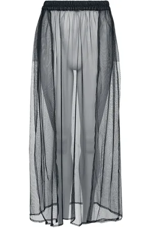 Gothicana Gootti Pitkä hame - Sheer-hame - S- XL - varten Naiset