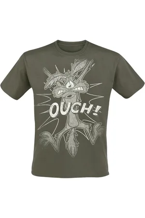 LOONEY TUNES T-paita - Coyote - Ouch - S- 3XL - varten Miehet