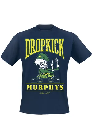 Dropkick Murphys T-paita - Fist Up - S- XXL - varten Miehet