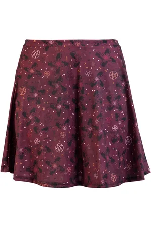 Alchemy Gootti Lyhyt hame - Cats - S- XXL - varten Naiset