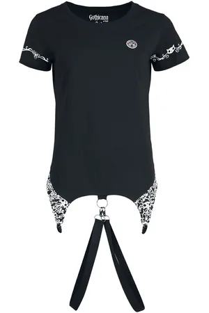 Gothicana Gootti T-paita - Gothicana X Emily the Strange T-paita - S- XXL - varten Naiset