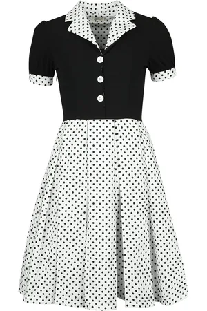 Belsira Rockabilly Keskipitkä mekko - Retrokleid - S- XXL - varten Naiset