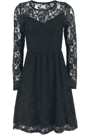 Gothicana Gootti Lyhyt mekko - Pitsimekko - S- 7XL - varten Naiset