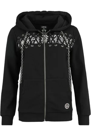 Gothicana Gootti Huppari - Gothicana X Emily The Strange - S- XXL - varten Naiset