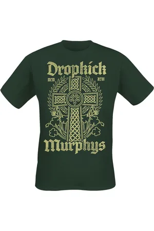 Dropkick Murphys T-paita - Celtic Cross - S- XXL - varten Miehet