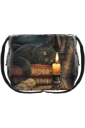 Nemesis Now Gootti Olkalaukku - Witching Hour Messenger Bag - varten