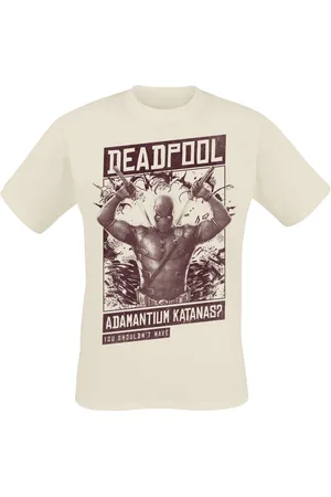 DEADPOOL Disney T-paita - 3 - Adamantium Katanas - S- XXL - varten Miehet