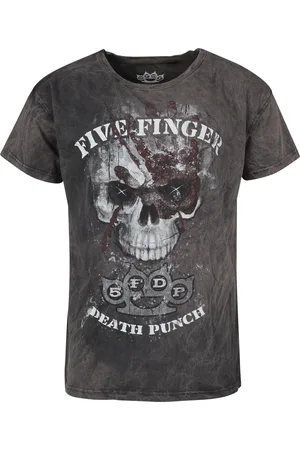 Five Finger Death Punch T-paita - Skull - S- 4XL - varten Miehet