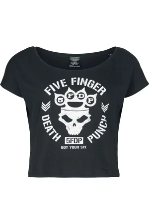 Five Finger Death Punch T-paita - Logo - S- XXL - varten Naiset