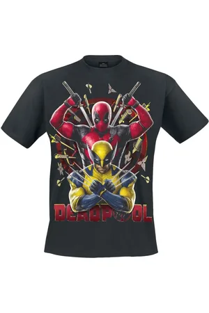 DEADPOOL T-paita - Wolverine Bullseye - S- XXL - varten Miehet