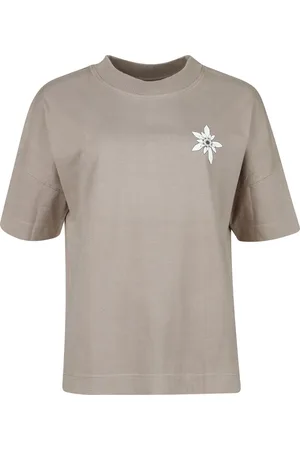 Heidi T-paita - - Edelweiß - S- 3XL - varten Naiset