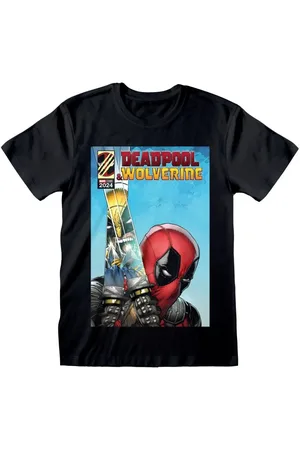 DEADPOOL T-paita - & Wolverine - Reflection - S- XXL - varten Miehet
